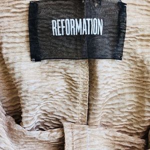 Gold Reformation Dress